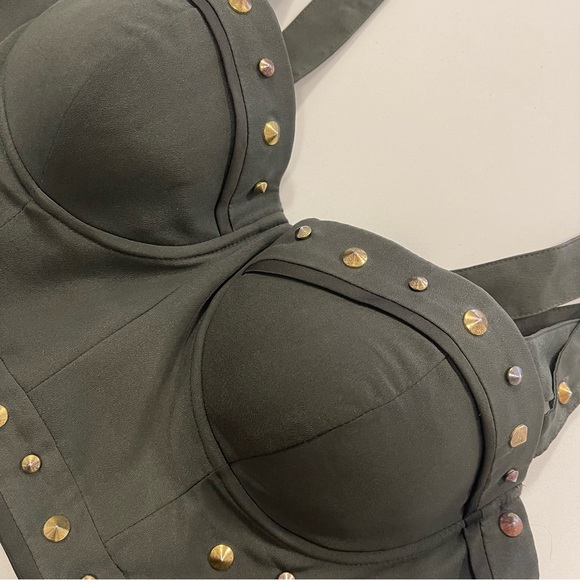 Marciano’ Corset Crop Top - Picture 4 of 8